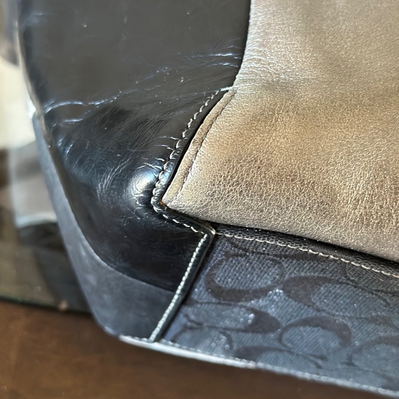 Coach Bleecker Legacy Patchwork Shoulder Bag - Picture 5 of 8